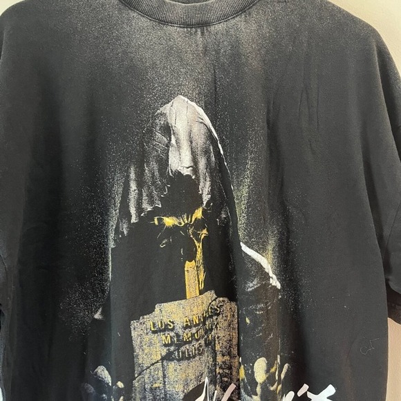 Darc Sport Wolves Memento‎ Mori You Weren't There Black Graphic Streetwear Large - Picture 5 of 6